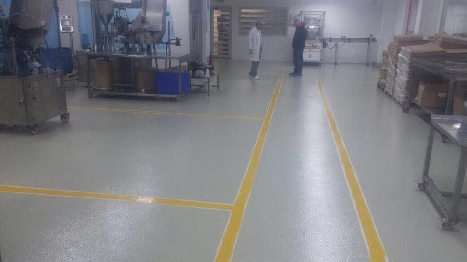 Kiray İnşaat zemin uygulama projesi 9 - Beton silimi, epoksi boya, perdahlı beton ve endüstriyel zemin kaplama örnekleri Ankara